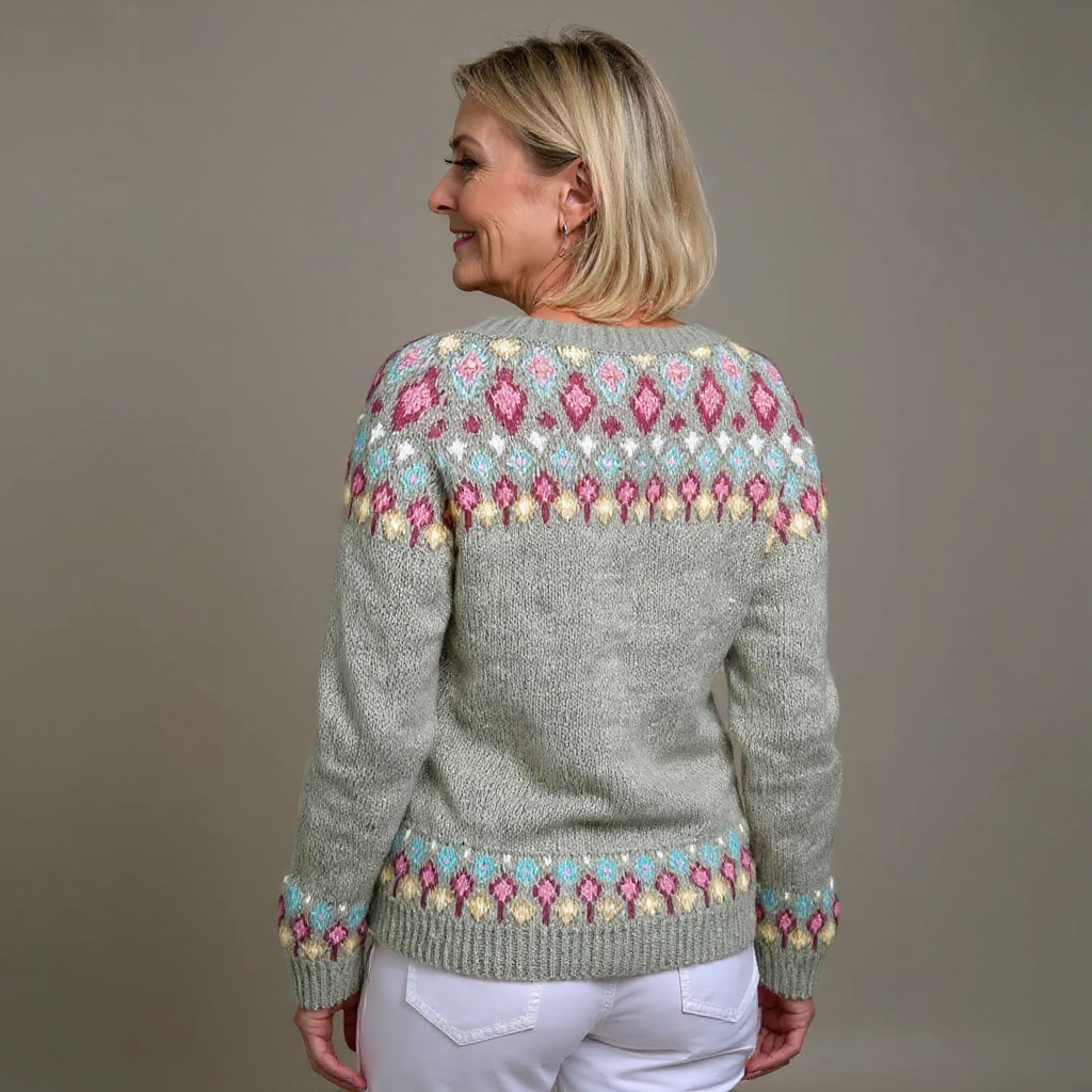 Women's Classic Cozy Icelandic Sweater Cardigan