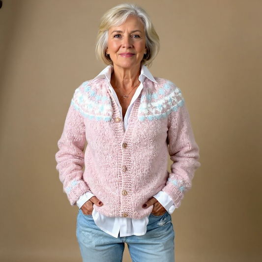 Classic Icelandic Knit Cardigan - OutfitLondon