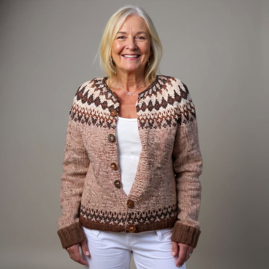 Classic Knit Icelandic Sweater - OutfitLondon