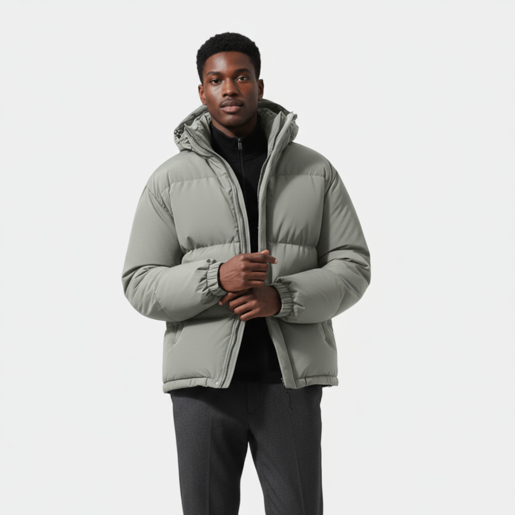 Warm Waterproof Mens Down Jacket