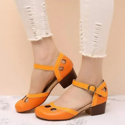 Comfortable Supportive Ankle Strap High Heels