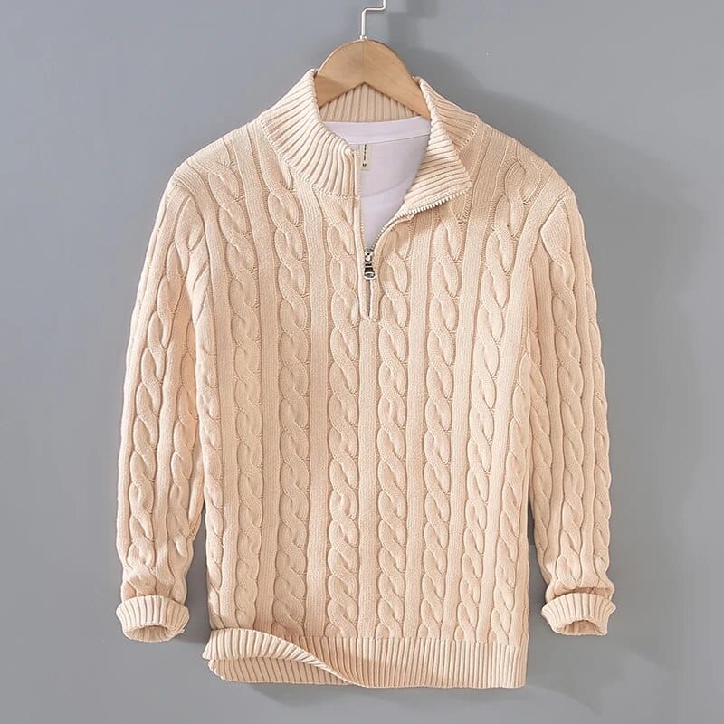 Warm Cozy Cashmere Knit Sweater