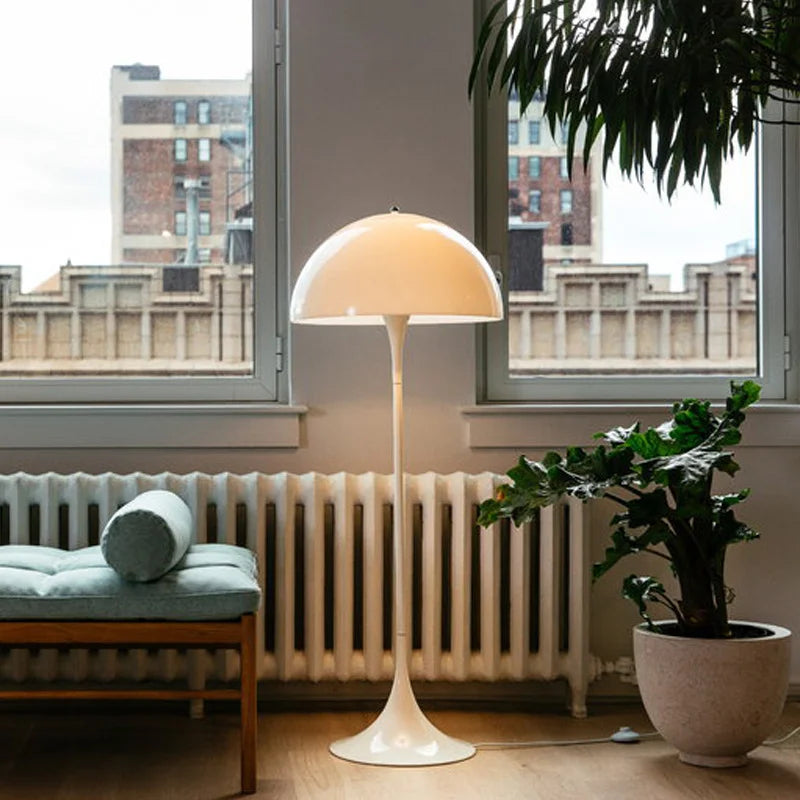 Cozy LED Bedside Floor Lamp in Simple Style
