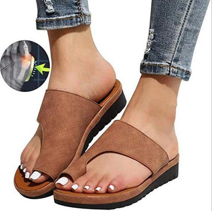 Supportive Women's Orthotic Sandals for Wide Feet