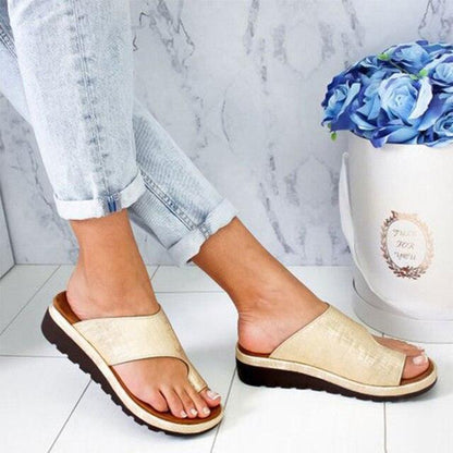 Supportive Women's Orthotic Sandals for Wide Feet