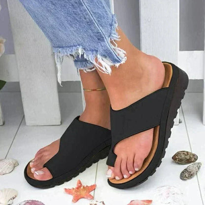 Supportive Women's Orthotic Sandals for Wide Feet