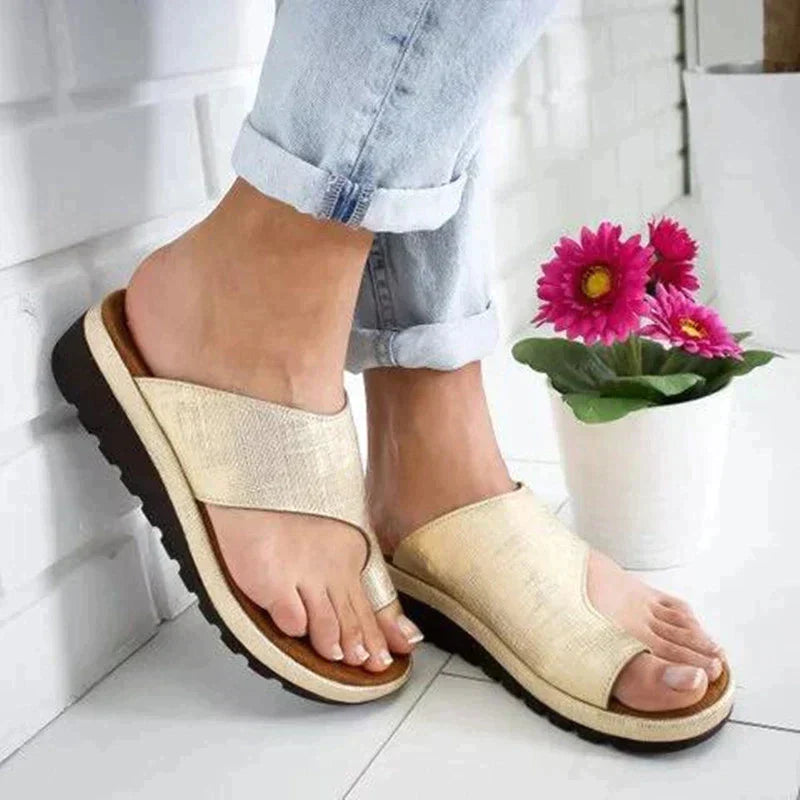 Supportive Women's Orthotic Sandals for Wide Feet