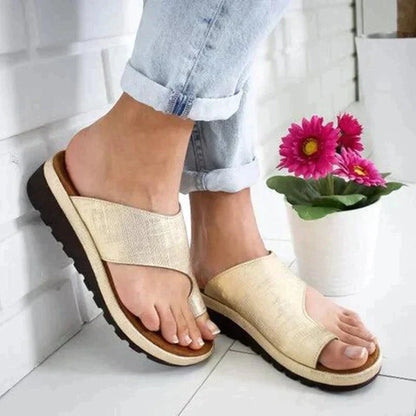 Supportive Women's Orthotic Sandals for Wide Feet
