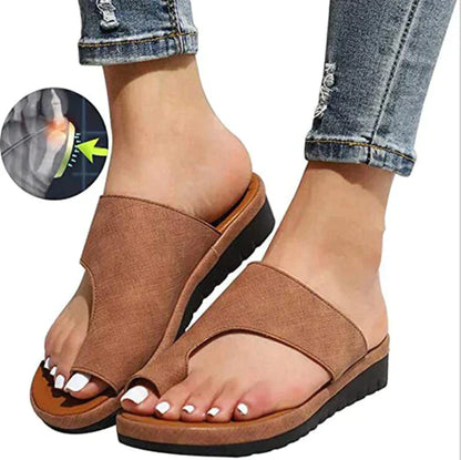 Supportive Women's Orthotic Sandals for Wide Feet