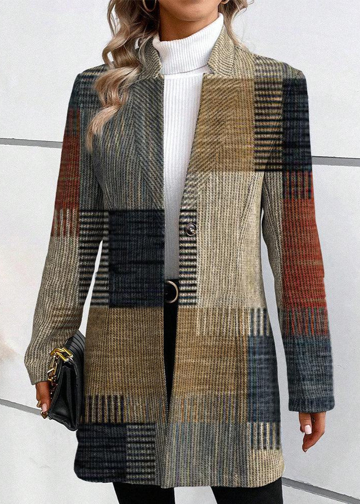 Chic Printed Women's Jacket