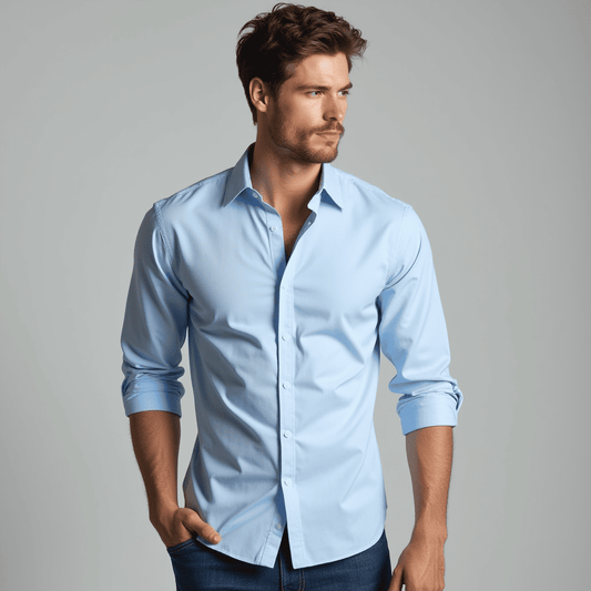 Traditional Formal Button Down Shirt - OutfitLondon