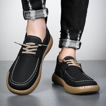 Black Genuine Leather Shoes