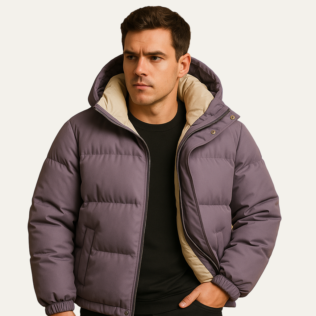 Men's Warm Waterproof Parka Coat