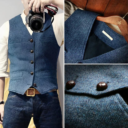 Classic Men's Tank Top Sweater