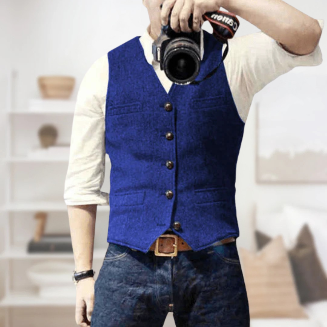 Classic Men's Tank Top Sweater
