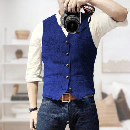 Classic Men's Tank Top Sweater