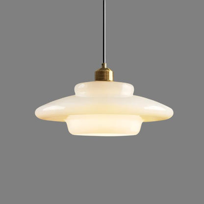 Classic Elegant Glass Hanging Light Fixture