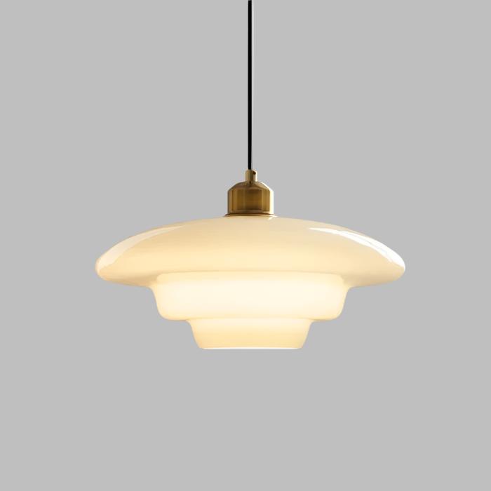 Classic Elegant Glass Hanging Light Fixture