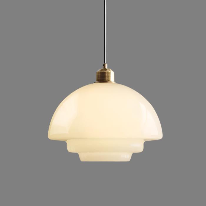 Classic Elegant Glass Hanging Light Fixture