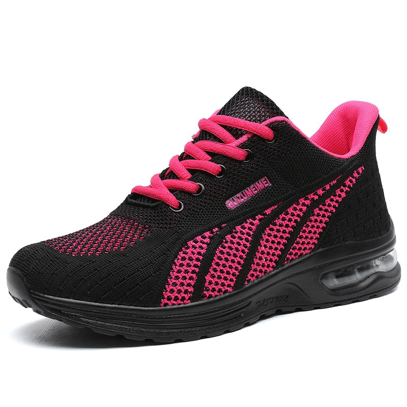 Comfort Fit Running Shoes for Women with Padded Heel