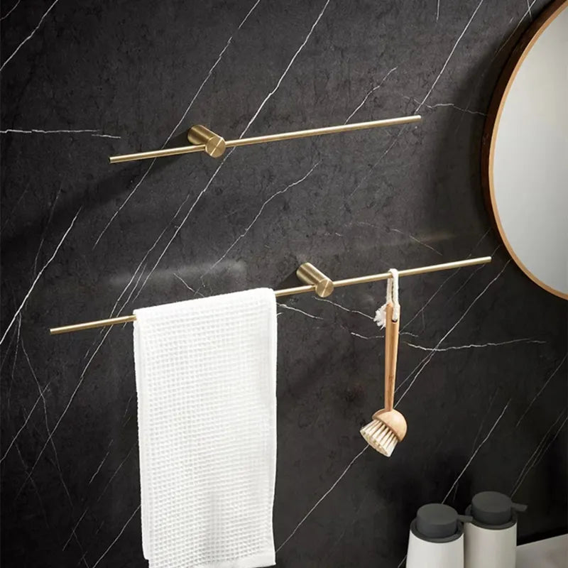 Modern Chrome Bathroom Towel Rack - OutfitLondon