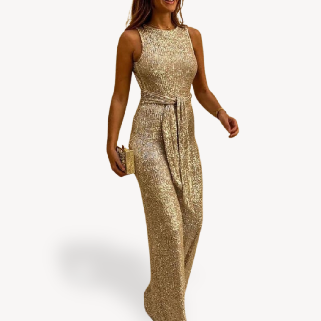Glittering Formal Maxi Dress for Women