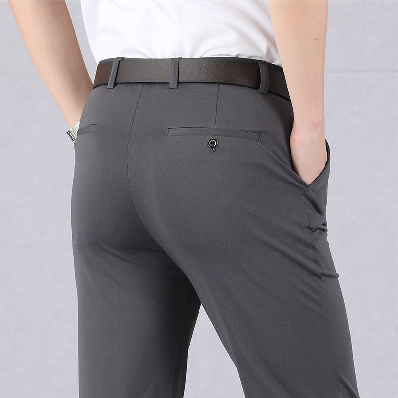 Relaxed Fit Mens Slim Fit Stretch Pants