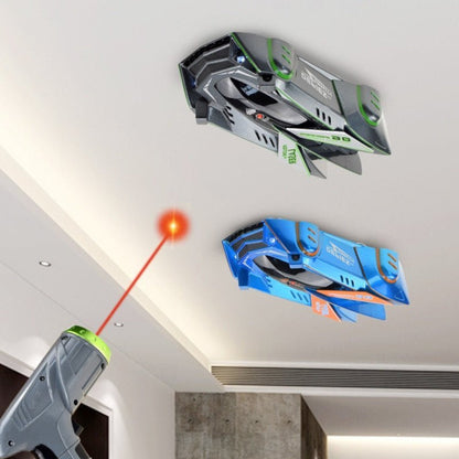 Voiture Télécommandée LED Jouet Enfant Stunt RC Mur