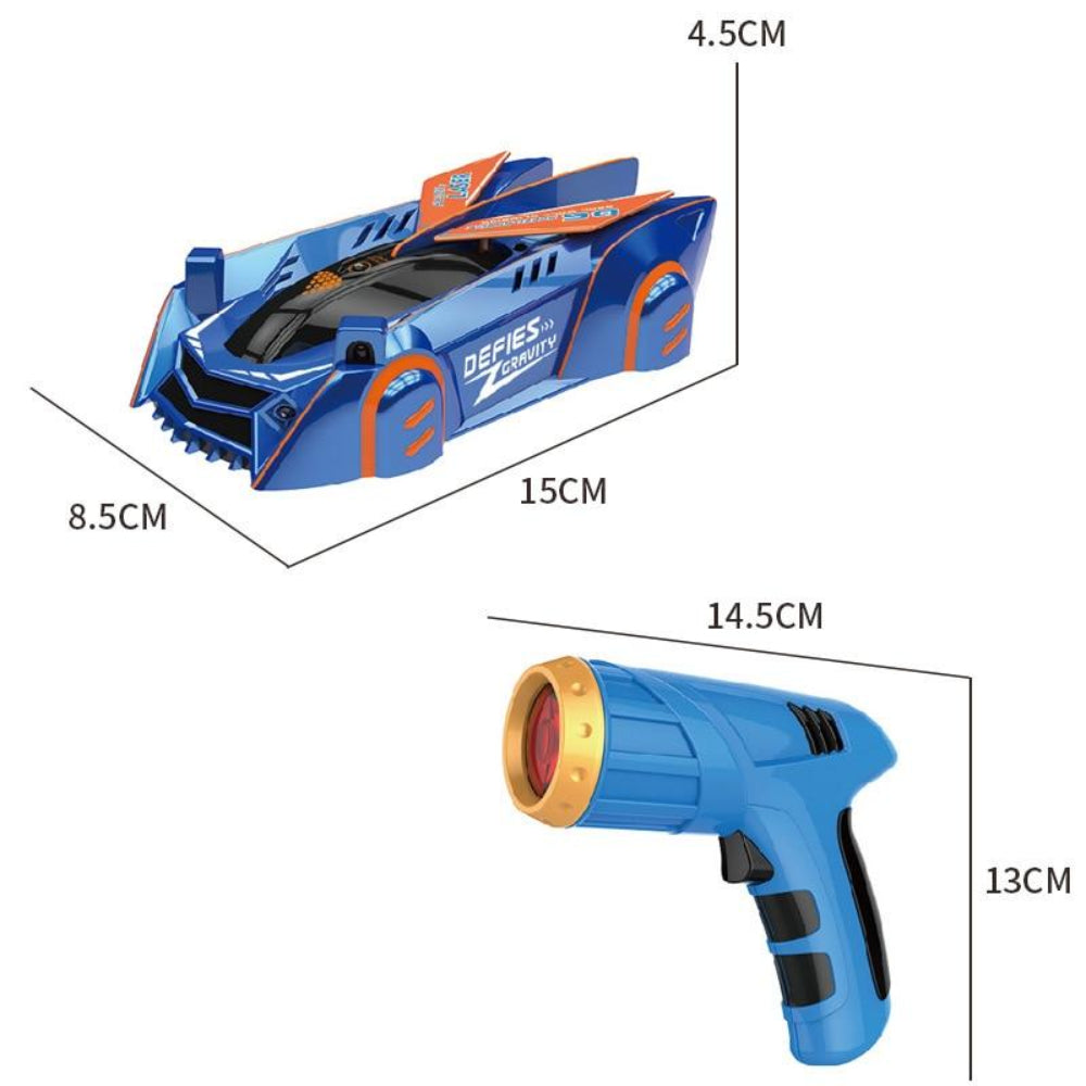Voiture Télécommandée LED Jouet Enfant Stunt RC Mur