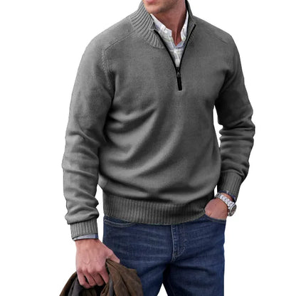Luxurious Soft Zip Sweater