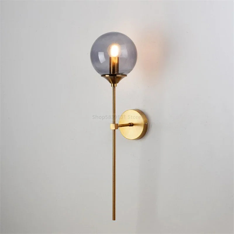 Compact LED Bedroom Reading Lamp With Flexible Arm