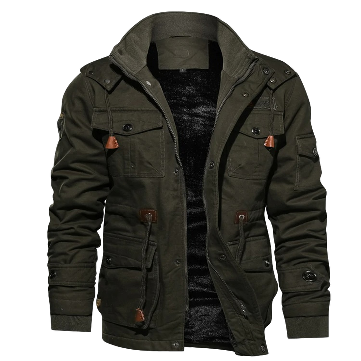 Durable outdoor men's coat