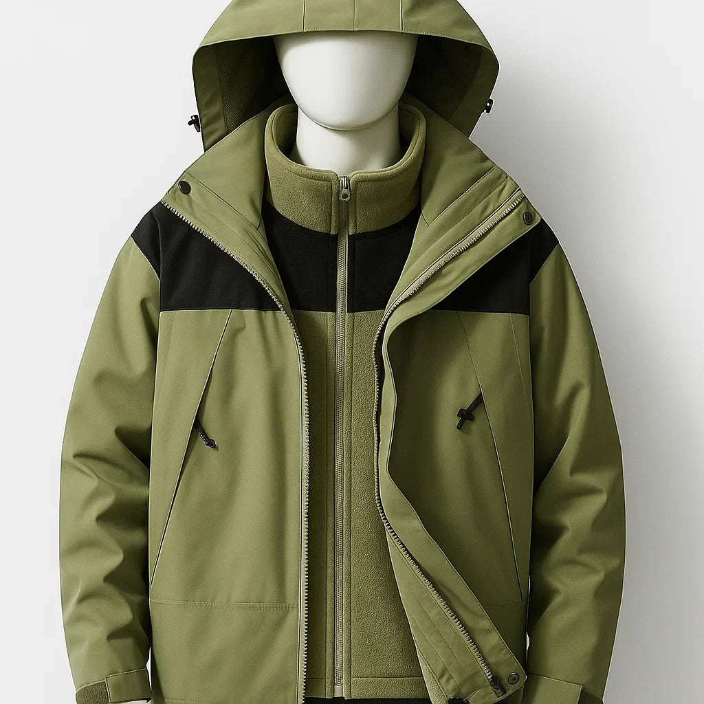 Waterproof Women's Hooded Parka Jacket - OutfitLondon
