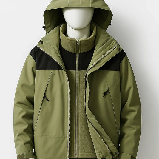 Waterproof Women's Hooded Parka Jacket - OutfitLondon
