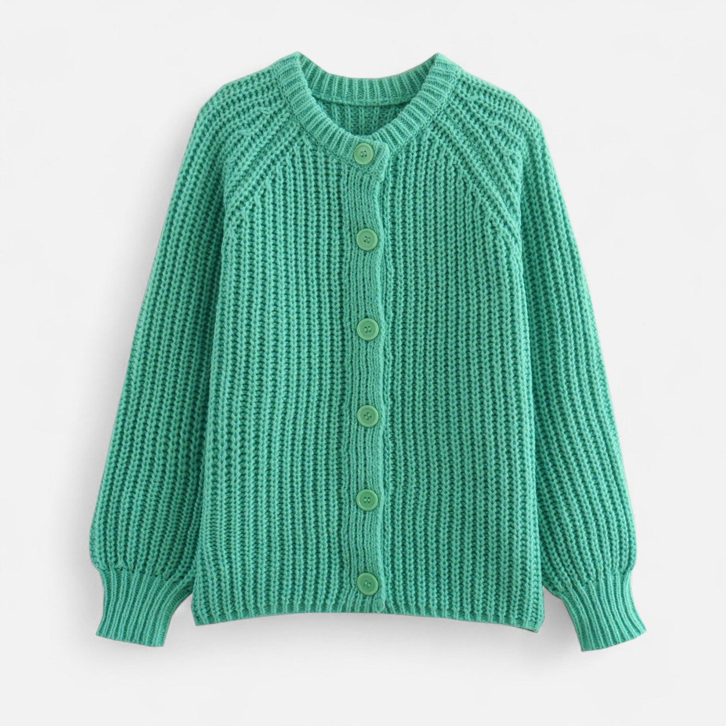 Classic Ladies Knitted Cardigan Sweater