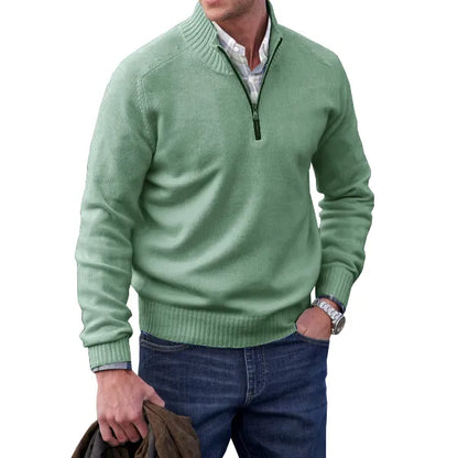 Luxurious Soft Zip Sweater