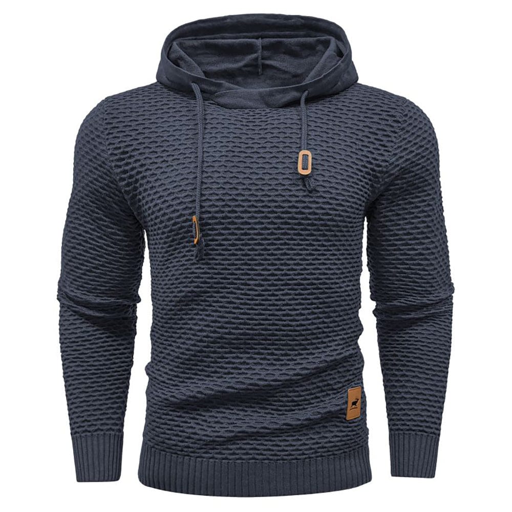 Comfortable Casual Fit Hooded Sweatshirt - OutfitLondon