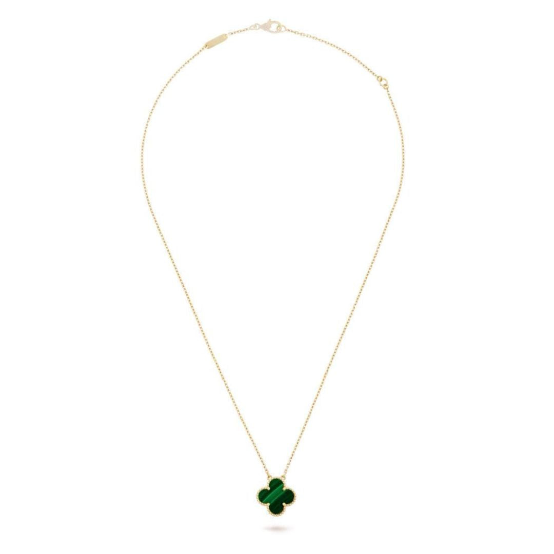 Delicate Floral Pendant Necklace