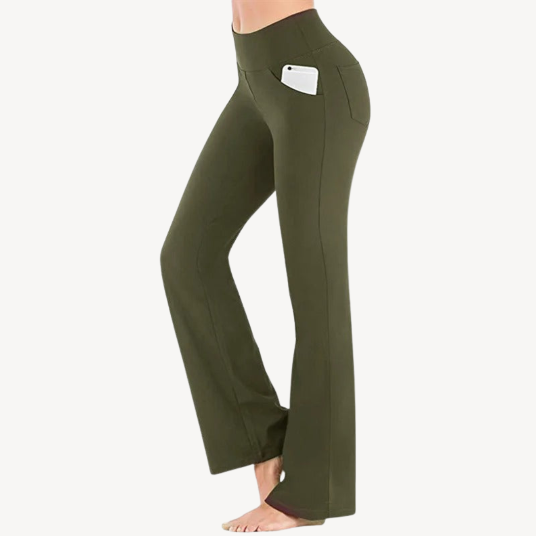 Comfortable Elastic Waist Pants