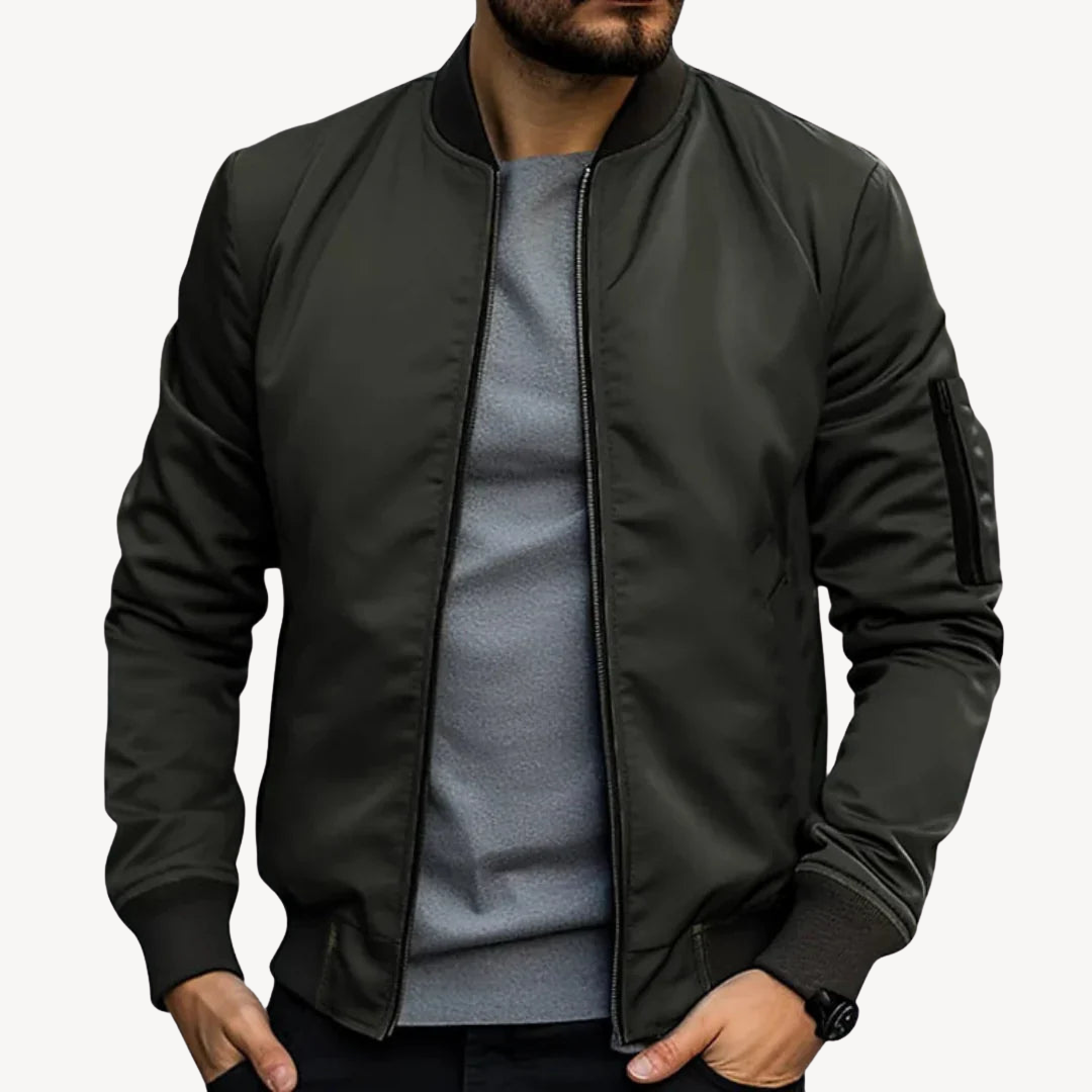 Slim Water Resistant Mens Jacket - OutfitLondon