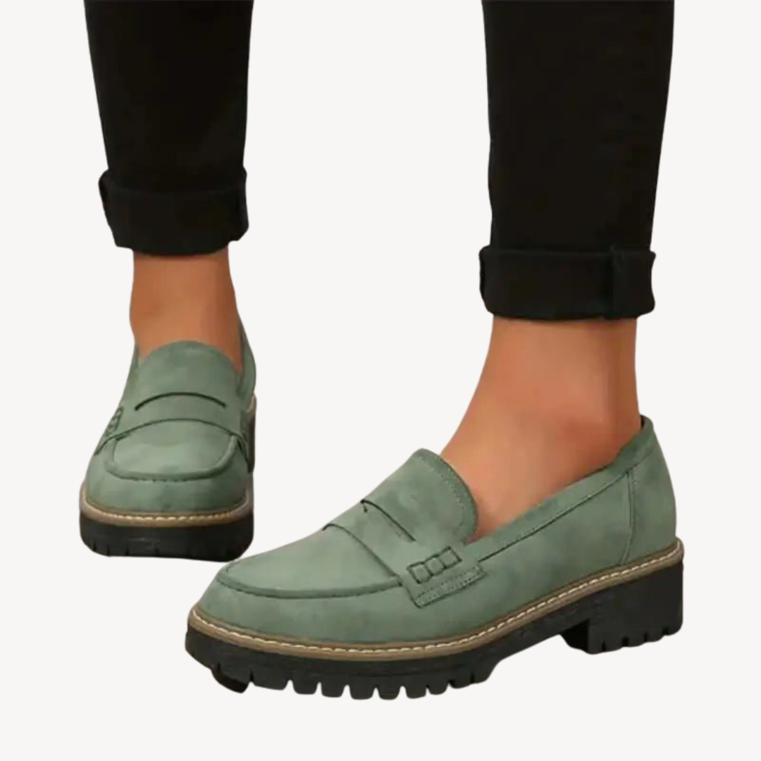 Comfortable Thick Sole Women's Loafers