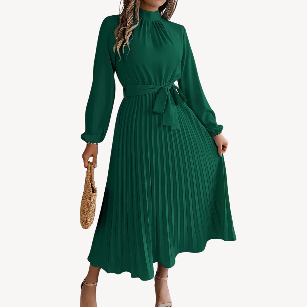 Flowy Knee Length Women's Dress