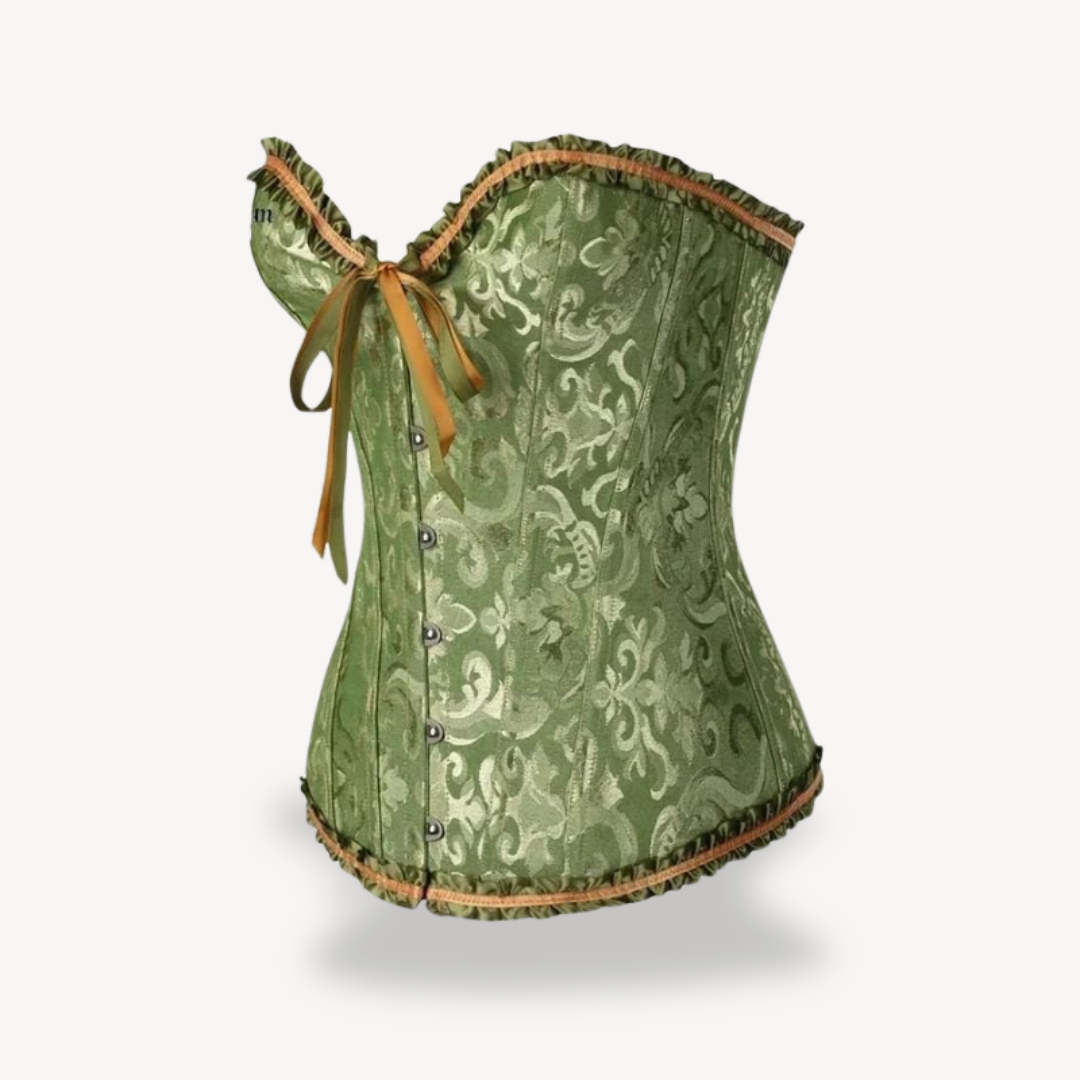 Ladies' Silk Tie Front Bustier Top