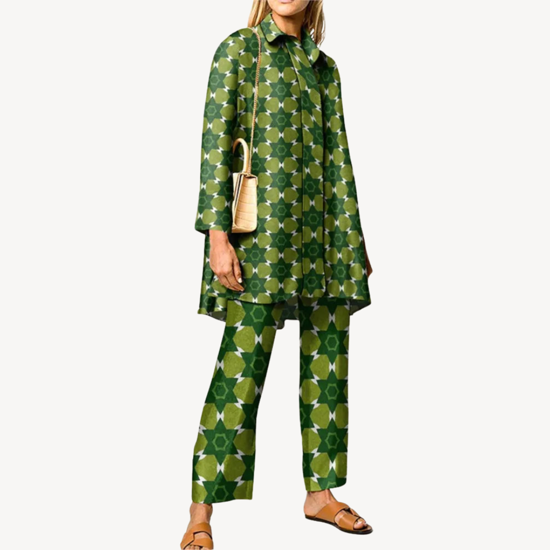 Geometric Pattern Matching Outfit