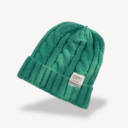 Warm Slouchy Beanie for Women - Cozy Wool Hat