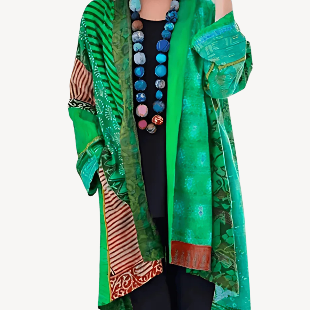 Colorful Women's Open Front Cardigan