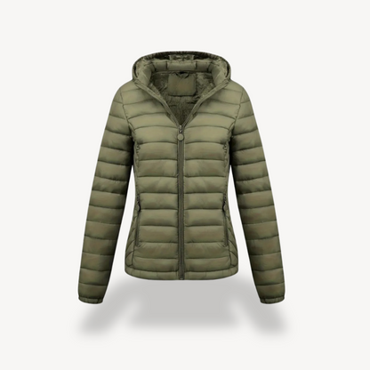 Warm Women's Down Padded Parka Jacket