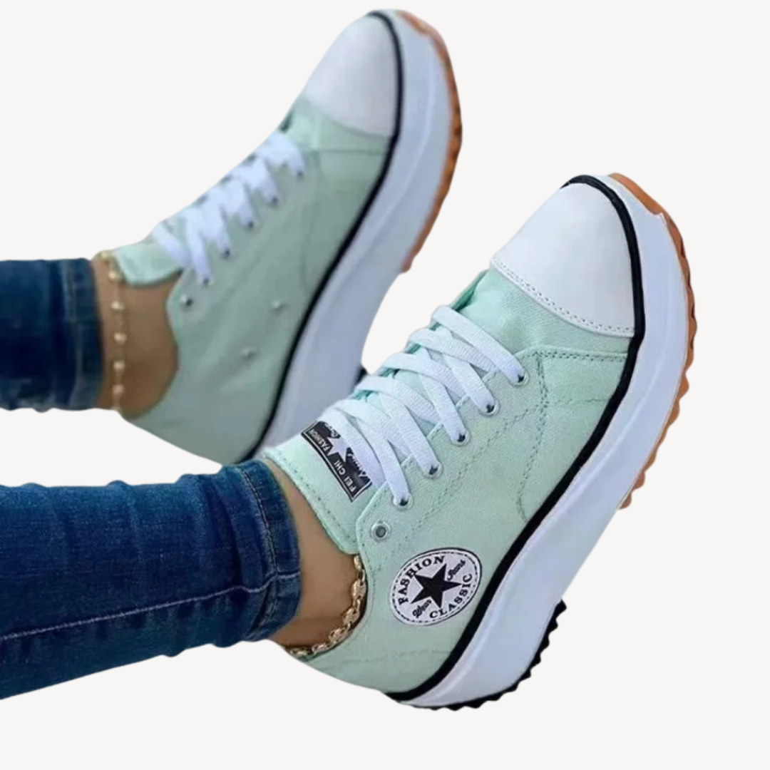 Comfortable Women's Canvas Walking Shoes