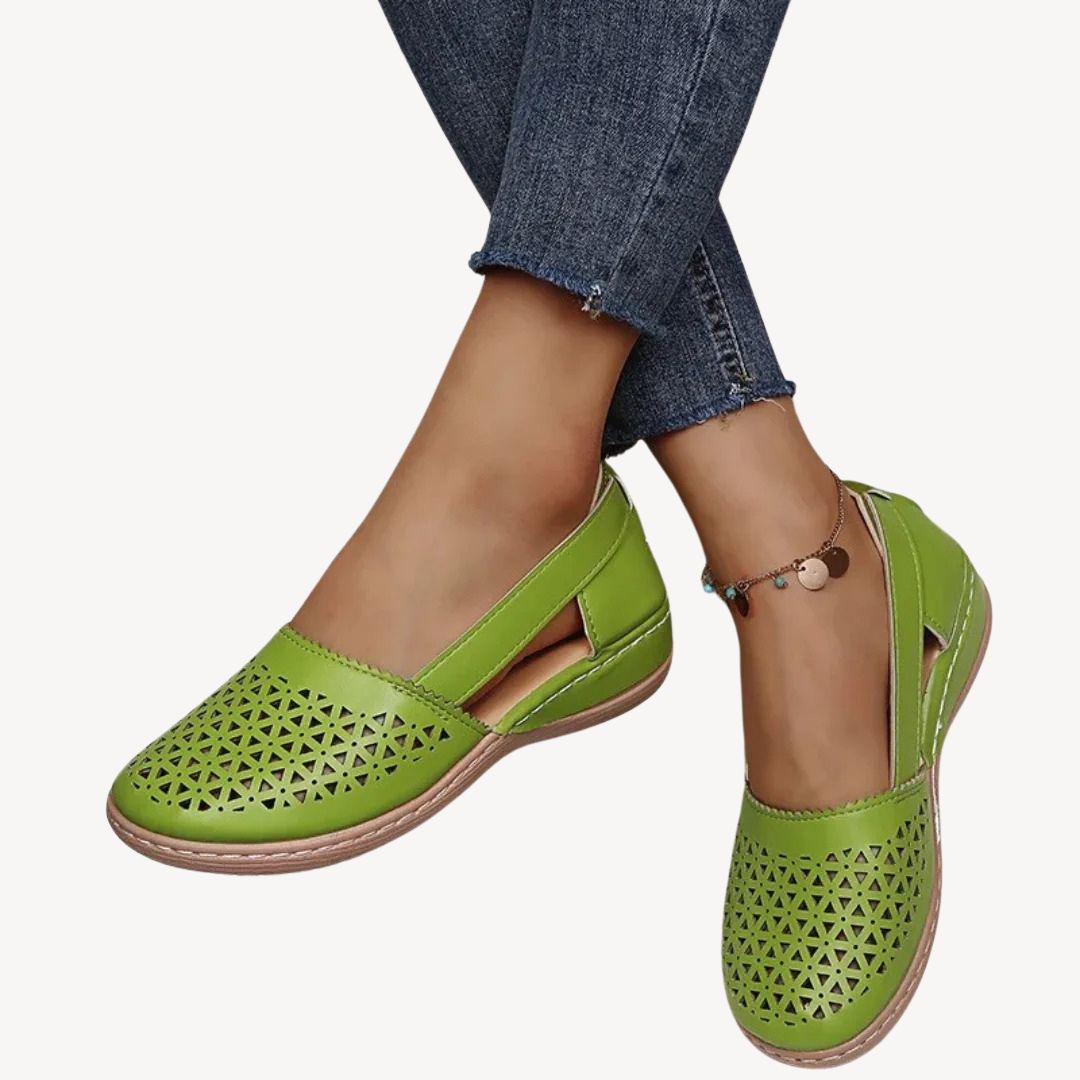 Comfortable Perforated Arch Support Sandals for Women