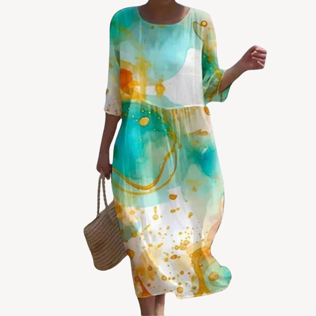 Casual Knee Length Womens Dress